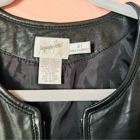Vintage Leather Vest - Picture 2 of 3